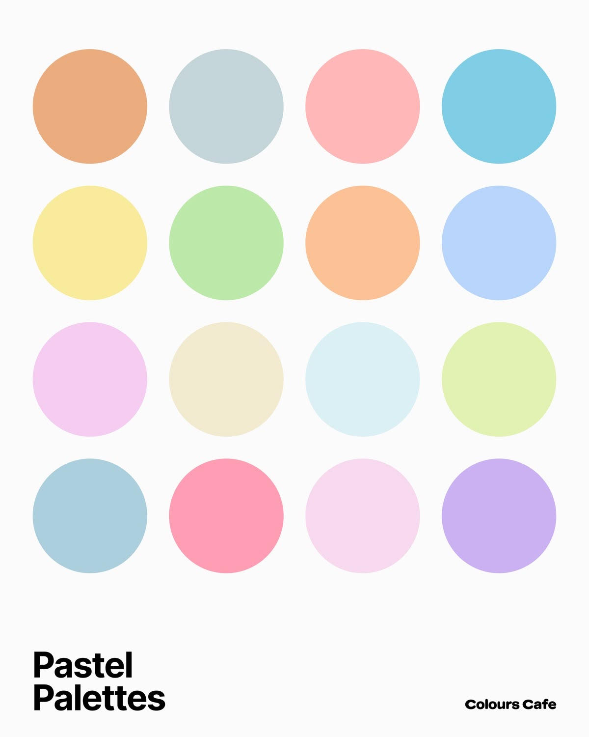 Illustration de couleurs pastel pour le thème de la journée